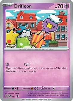 Drifloon - 005 (Cosmos Holo) — Mega Evolution Promo 5
