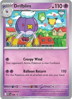 Drifblim - 006 (Cosmos Holo) — Mega Evolution Promo 6