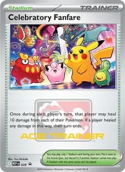 Celebratory Fanfare (Asia Championship Series 24-25) — Mega Evolution Promo 28