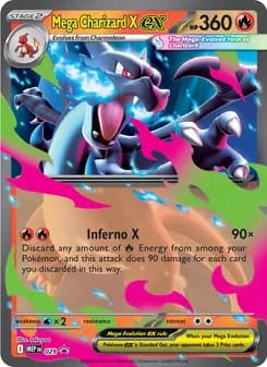 Mega Charizard X ex - 029 — Mega Evolution Promo 29
