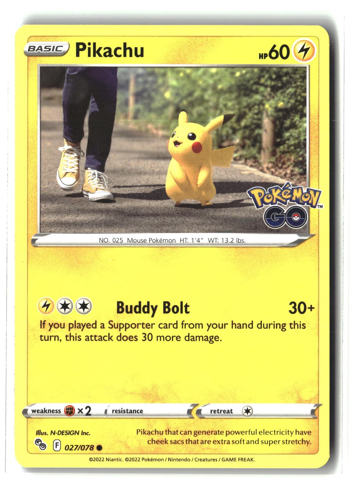 Pokemon GO #027/078 Pikachu (27)