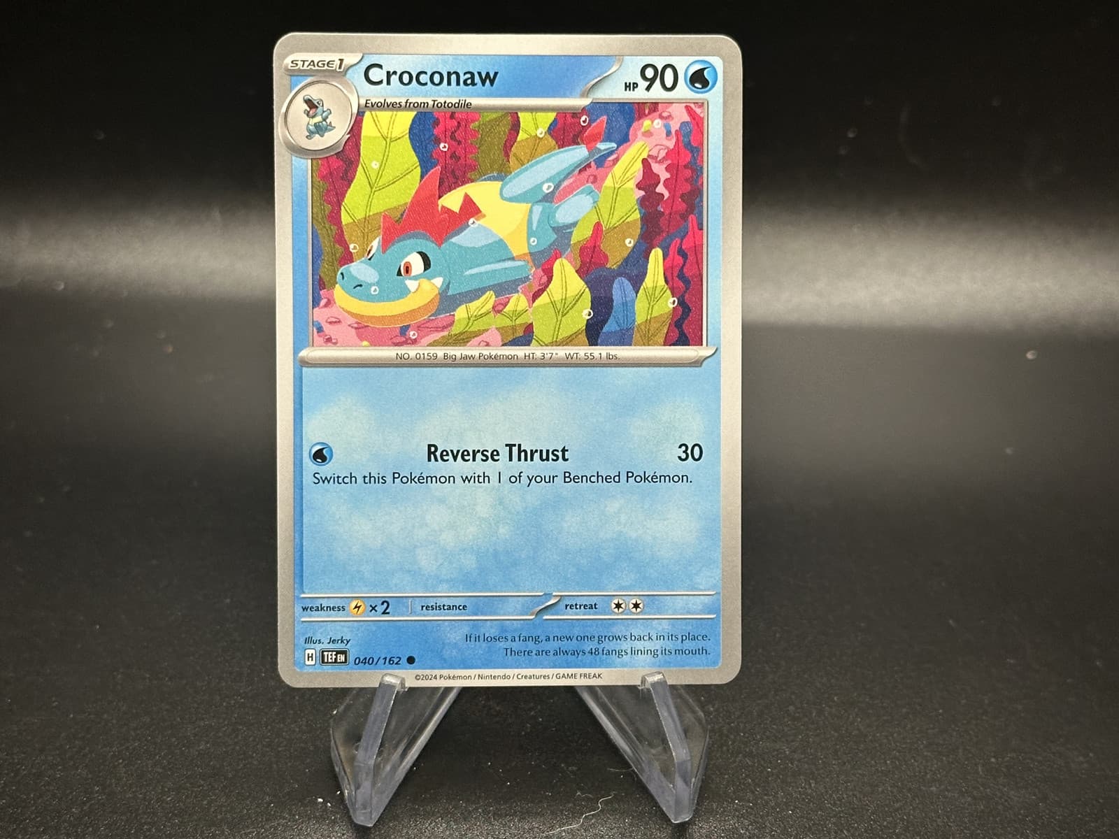 Croconaw - 40/162 Temporal Forces - Pokémon TCG