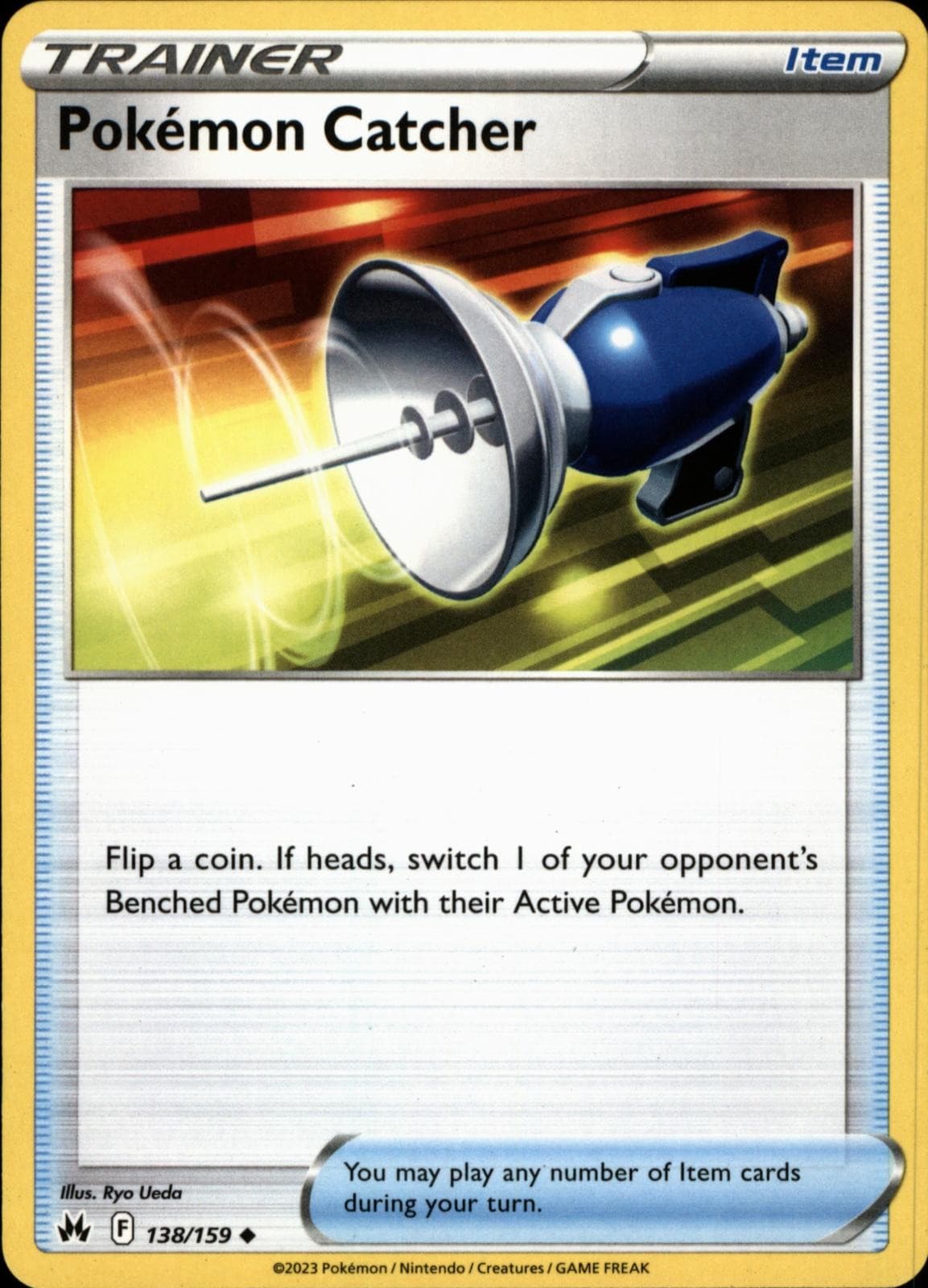 POKEMON CATCHER 138/159 CROWN ZENITH