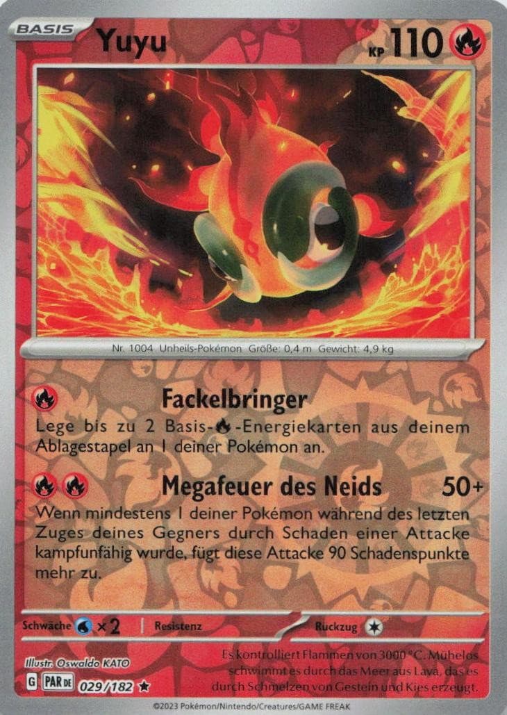 Pokémon Yuyu Paradoxrift #29 NM DE