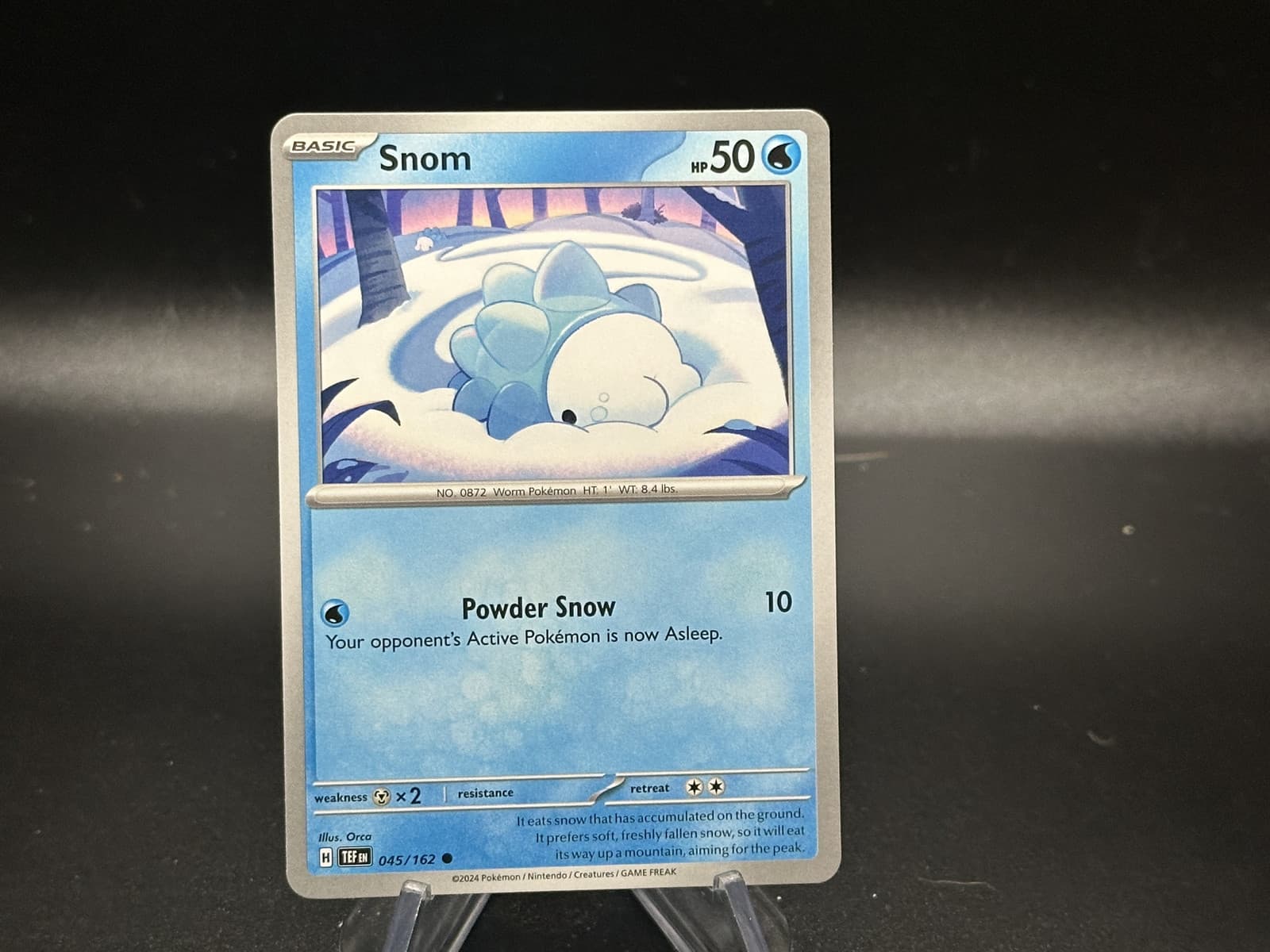 Snom - 45/162 Temporal Forces - Pokémon TCG