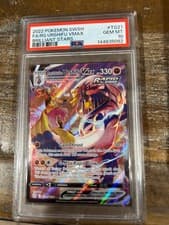 POKEMON 2022 2 Brilliant Stars Full Art RAPID STRIKE URSHIFU Vmax #TG21 PSA 10