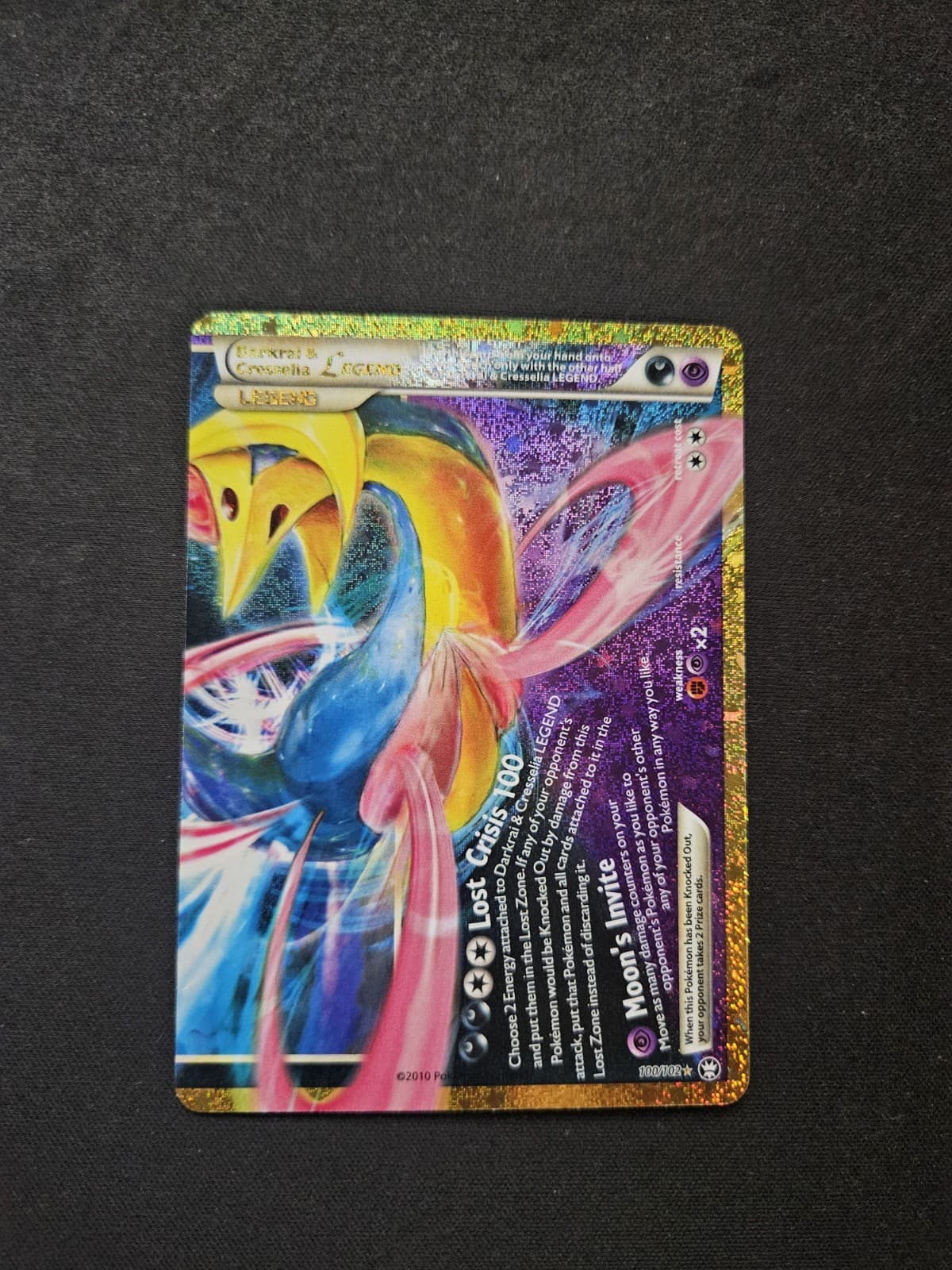 Darkrai & Cresselia Legend (Bottom) 100/102 30th Celebration Pokemon