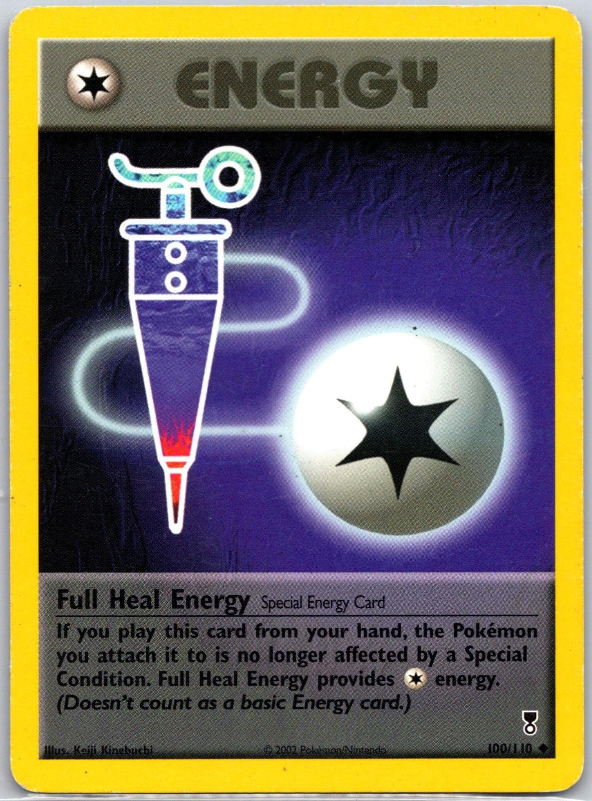 Full Heal Energy 100/110 Uncommon Legendary Collection Pokemon LP