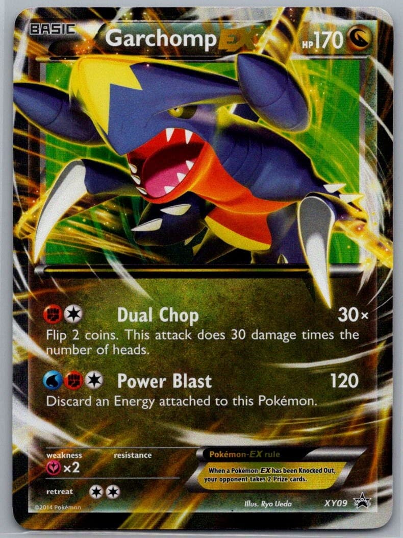 Garchomp EX XY09 XY Black Star Promo Pokemon TCG LP