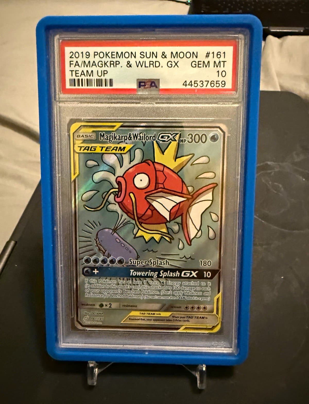 The Pokémon Company Magikarp & Wailord GX 161/181 FA Holo PSA 10 2019