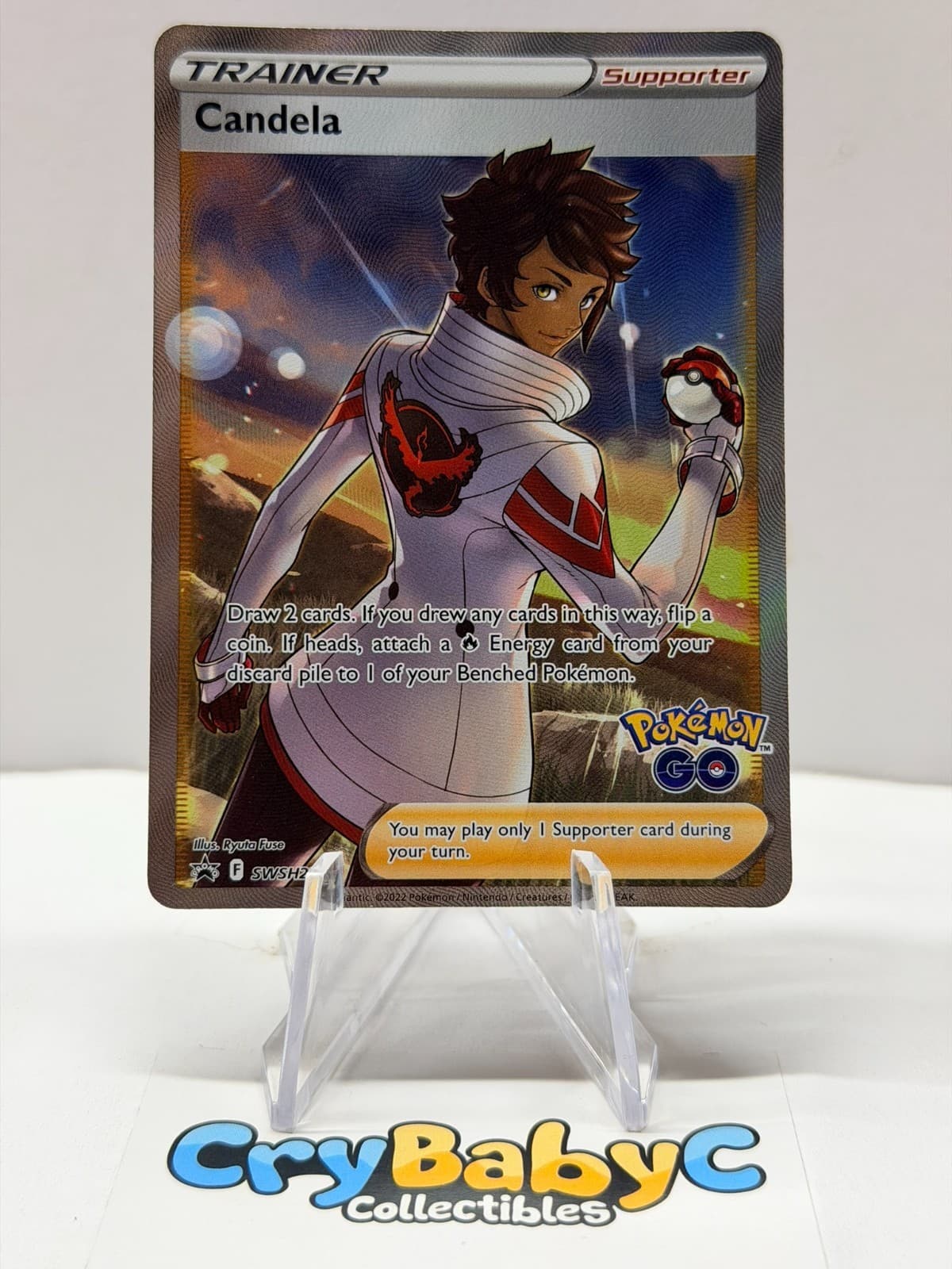 Pokemon Candela SWSH228 Sword & Shield BLACK STAR PROMO TRAINER