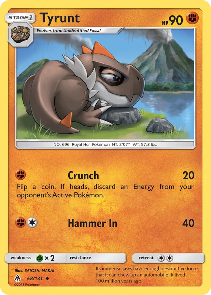 Tyrunt 68/131 - Forbidden Light - Pokemon TCG - NM