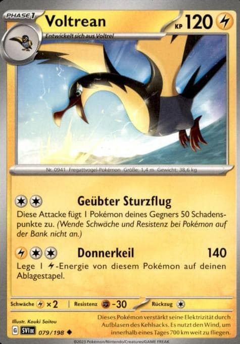Pokémon Voltrean Scarlet & Violet #79 (6543)