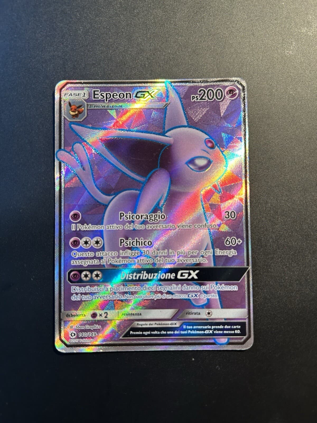  Espeon GX (ITA) - 140/149 - Pokemon Sole e Luna Italiano