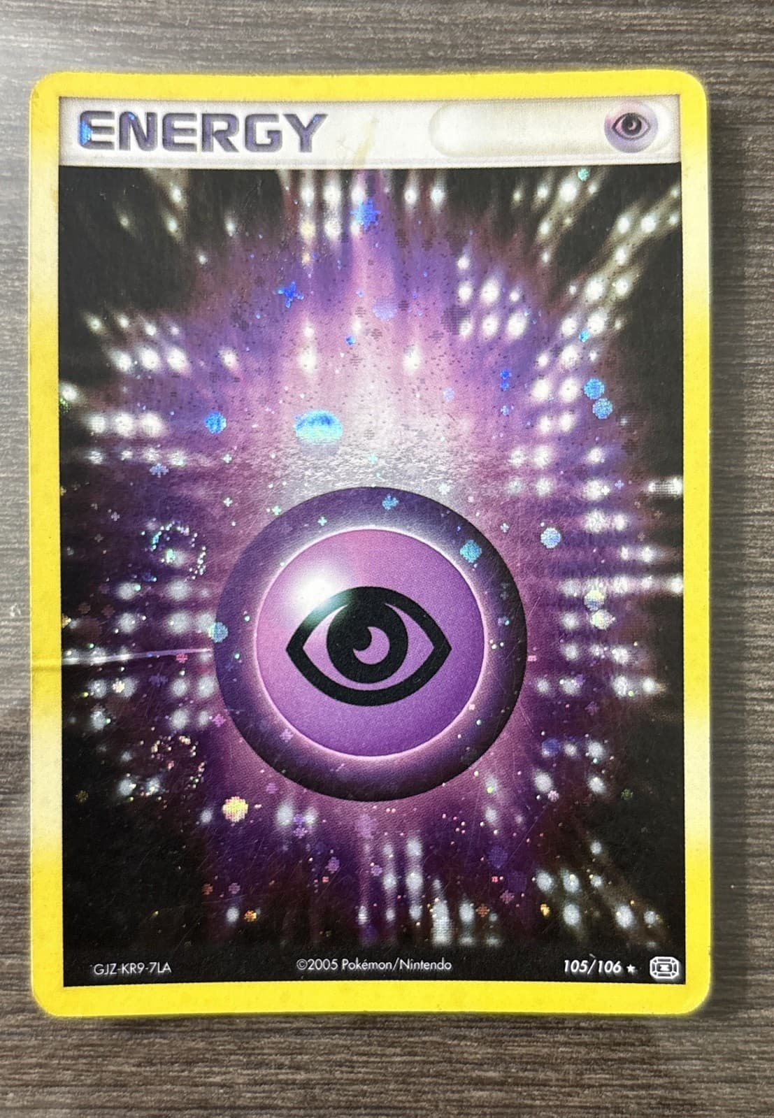 Psychic Energy 105/106 EX Emerald Holo
