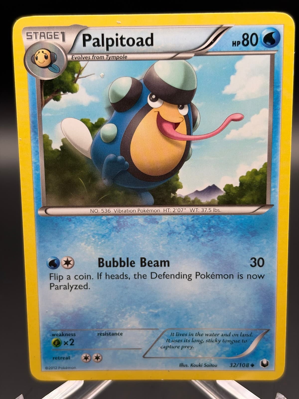 Palpitoad - 32/108 - NM - Dark Explorers