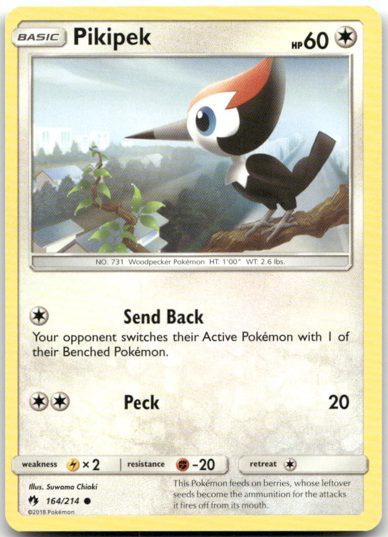 Pikipek (164) SM - Lost Thunder 164/214 NM