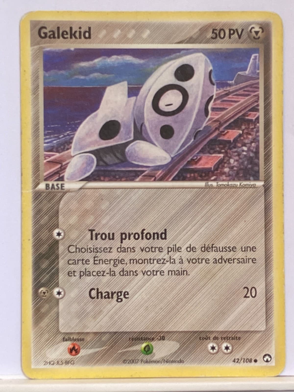 Galekid 42/108 EX Gardiens du Pouvoir carte Pokemon FR