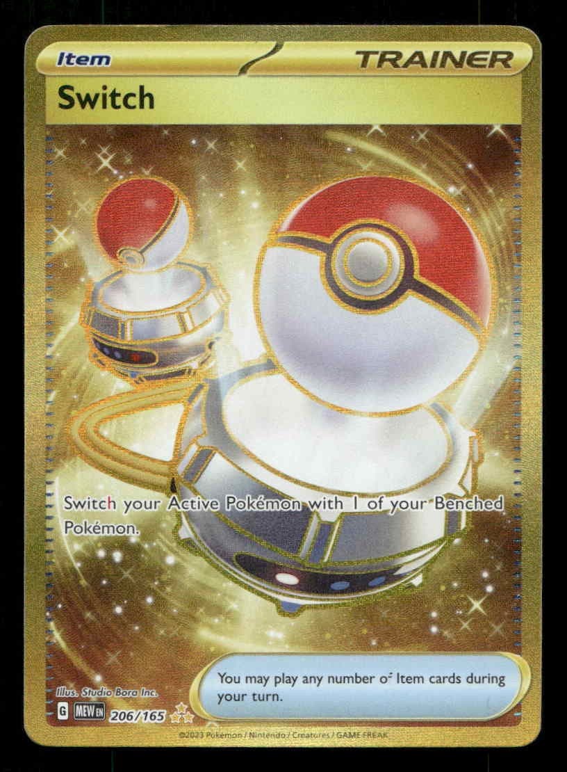 Switch Holo SV: Scarlet & Violet 151 206/165 NM Pokemon