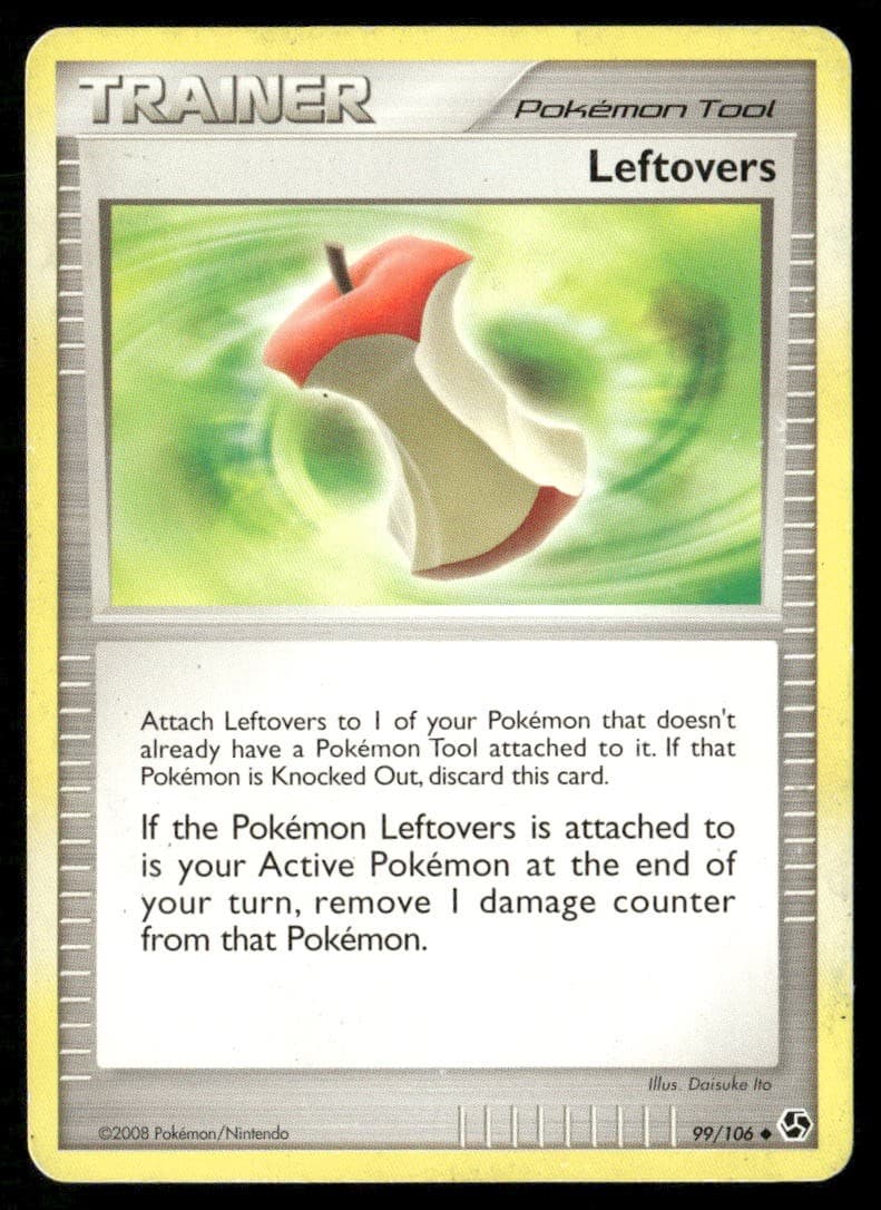 Leftovers 99/106 Great Encounters U HP Pokémon — English