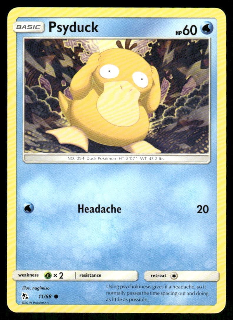 Psyduck Hidden Fates [11/68] Common NM Pokemon
