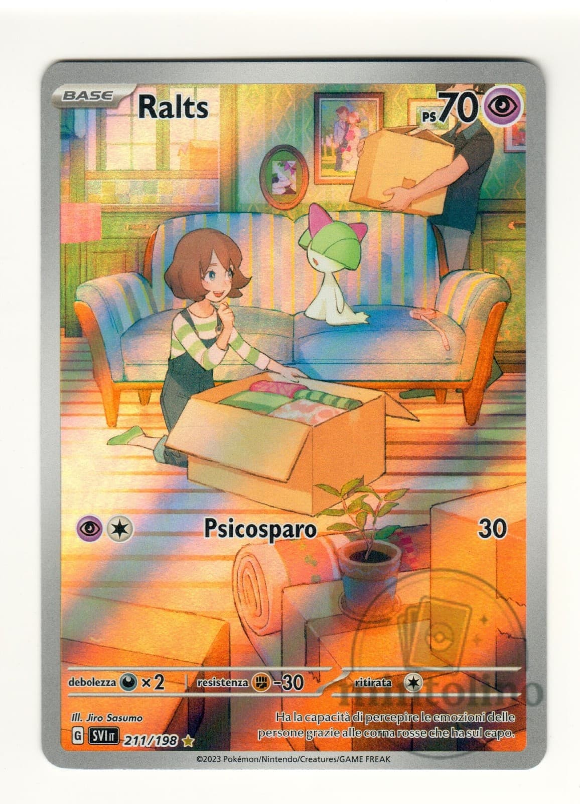 Ralts - SVI #211/198 Scarlatto e Violetto Pokemon GCC ITA