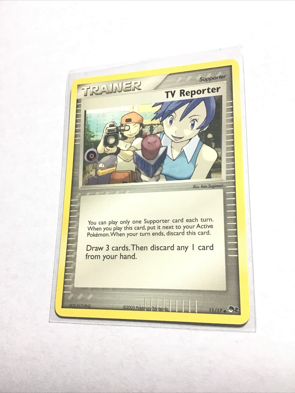 TV REPORTER - 11/17 - POP SERIES 2 - Pokemon Card - NM