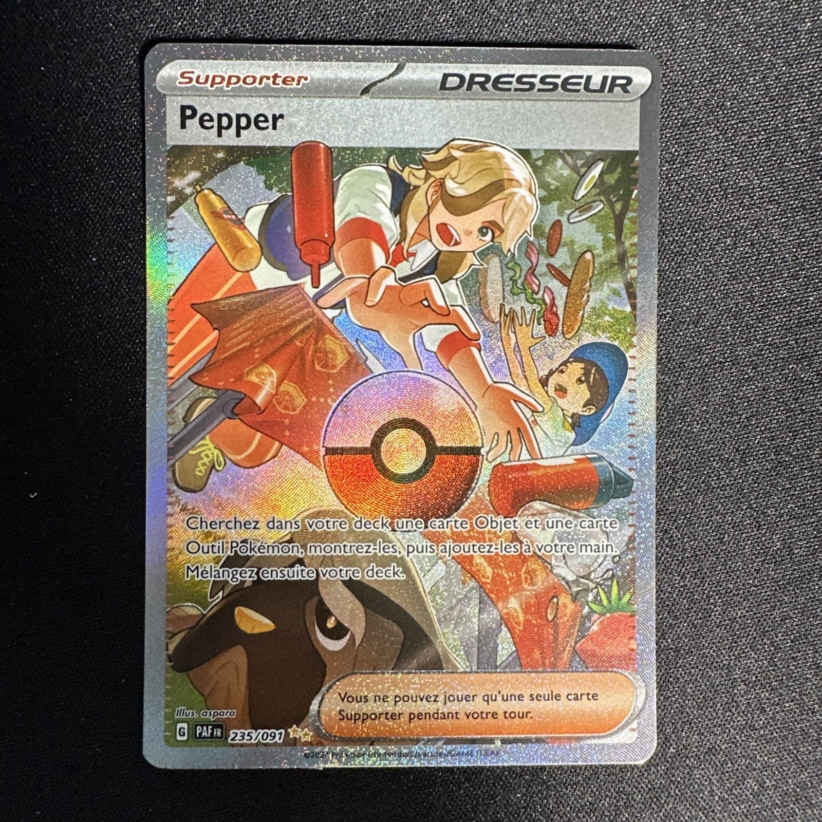 Carte Pokémon  Pepper 235/091 Destinées de Paldéa