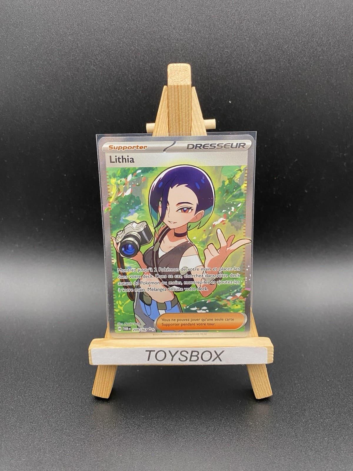 Carte Pokémon Lithia FA TWM 209/167 / EV Mascarade Crépusculaire EV6 / NEUF FR