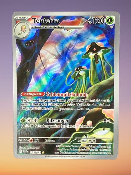 Pokémon Karte | Tenterra | 185/182 | Paradoxrift | Illustration Rare Deutsch NM