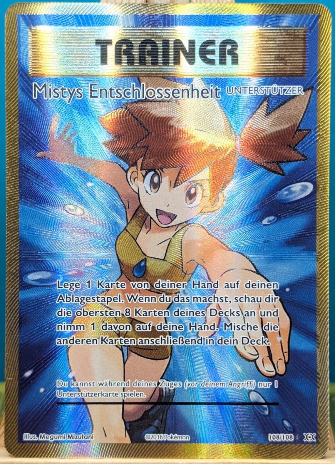 POKEMON - Evolutions - Mistys Entschlossenheit - 108/108 - deutsch