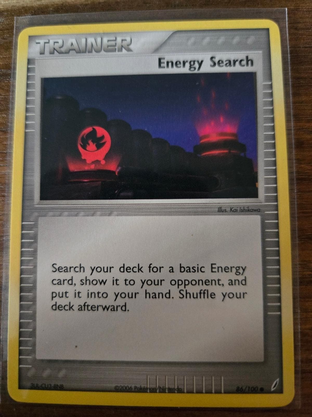 Energy Search 9/12 EX Trainer Kit 2 Minun Pokemon Lightly Played