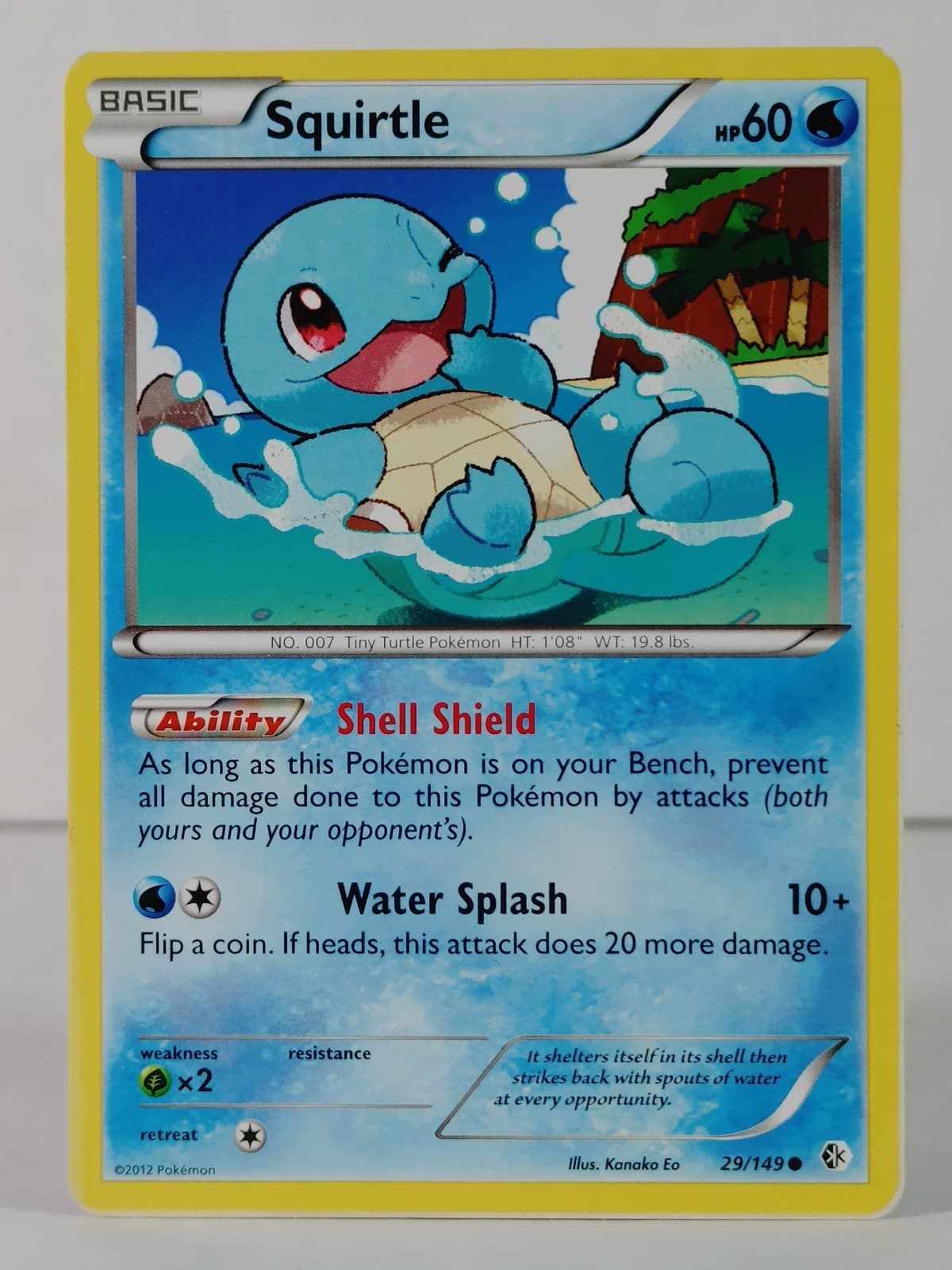 Squirtle - BW: Boundaries Crossed #29 - POKEMON - LP - M8