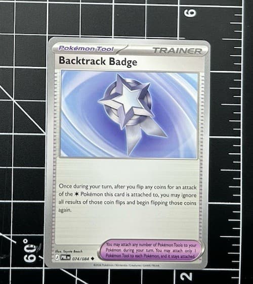 Pokemon TCG: Backtrack Badge 74/84, Pitch Black