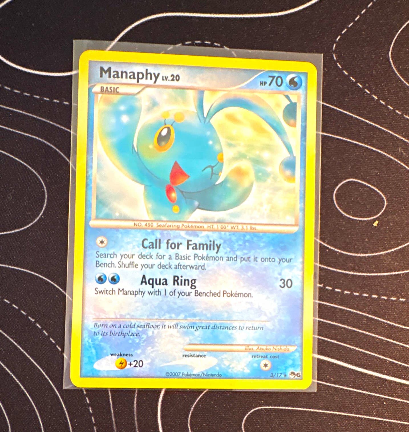 The Pokémon Company Manaphy 003/017 Pop Series 6 2007 normal 70 HP EN
