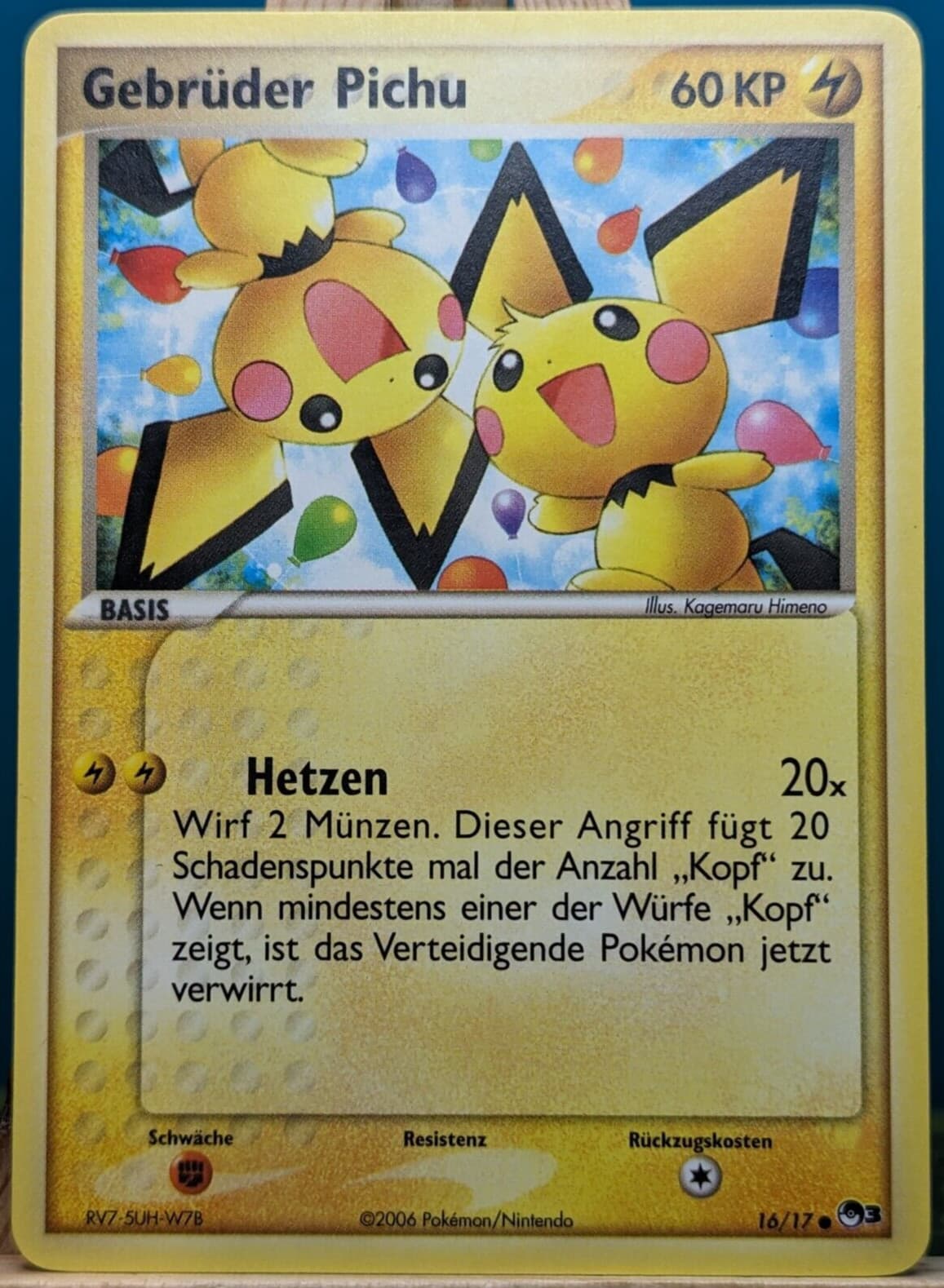 POKEMON - POP Series 3 - Gebrüder Pichu - 16/17 - deutsch