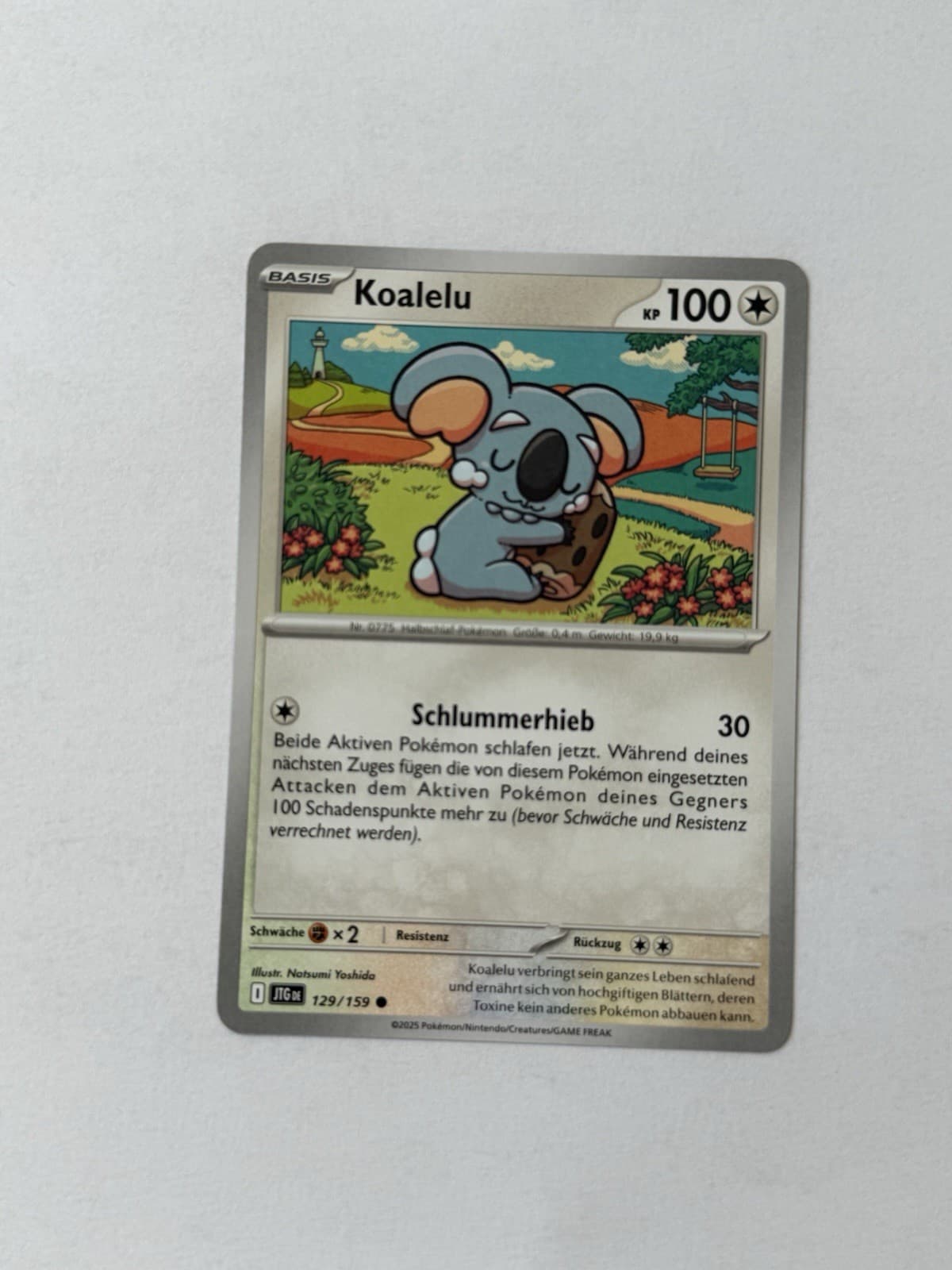 Koalelu 129/159 Reisegefährten | Pokémon Karte Boosterfrisch NM