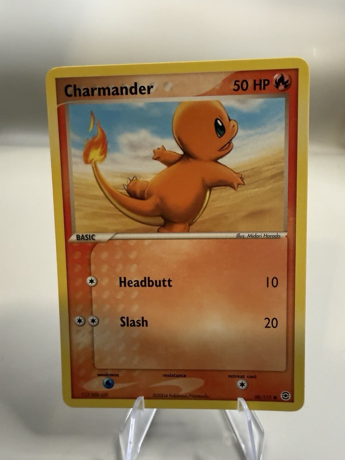 Pokemon TCG: Charmander EX FireRed & LeafGreen #58/112 Near Mint (NM)