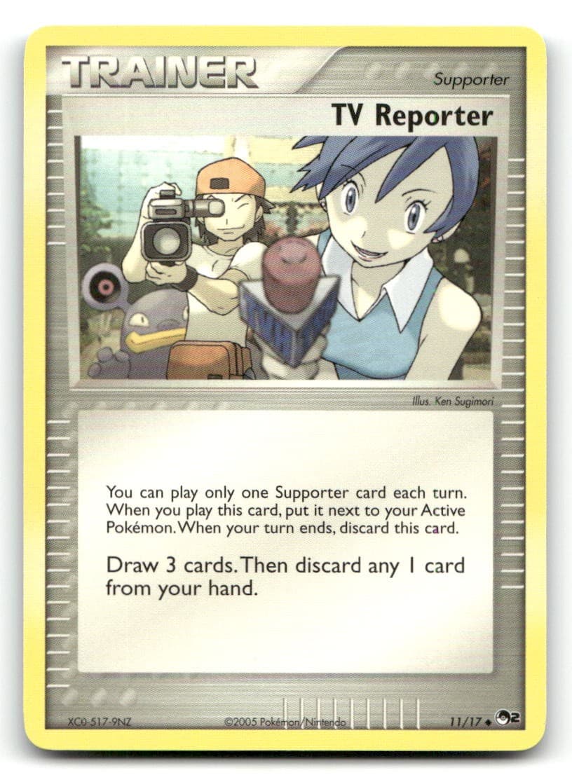 TV Reporter POP Series 2 011/017 LP Pokemon