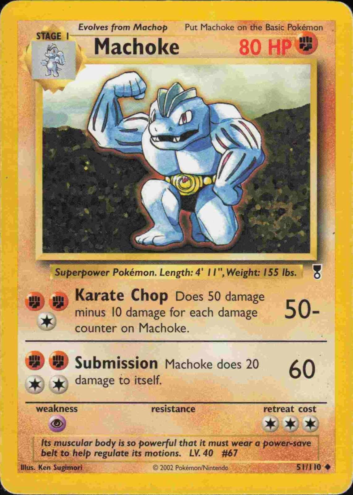 Machoke - 51/110 - - LP - Legendary Collection - Ken Sugimori