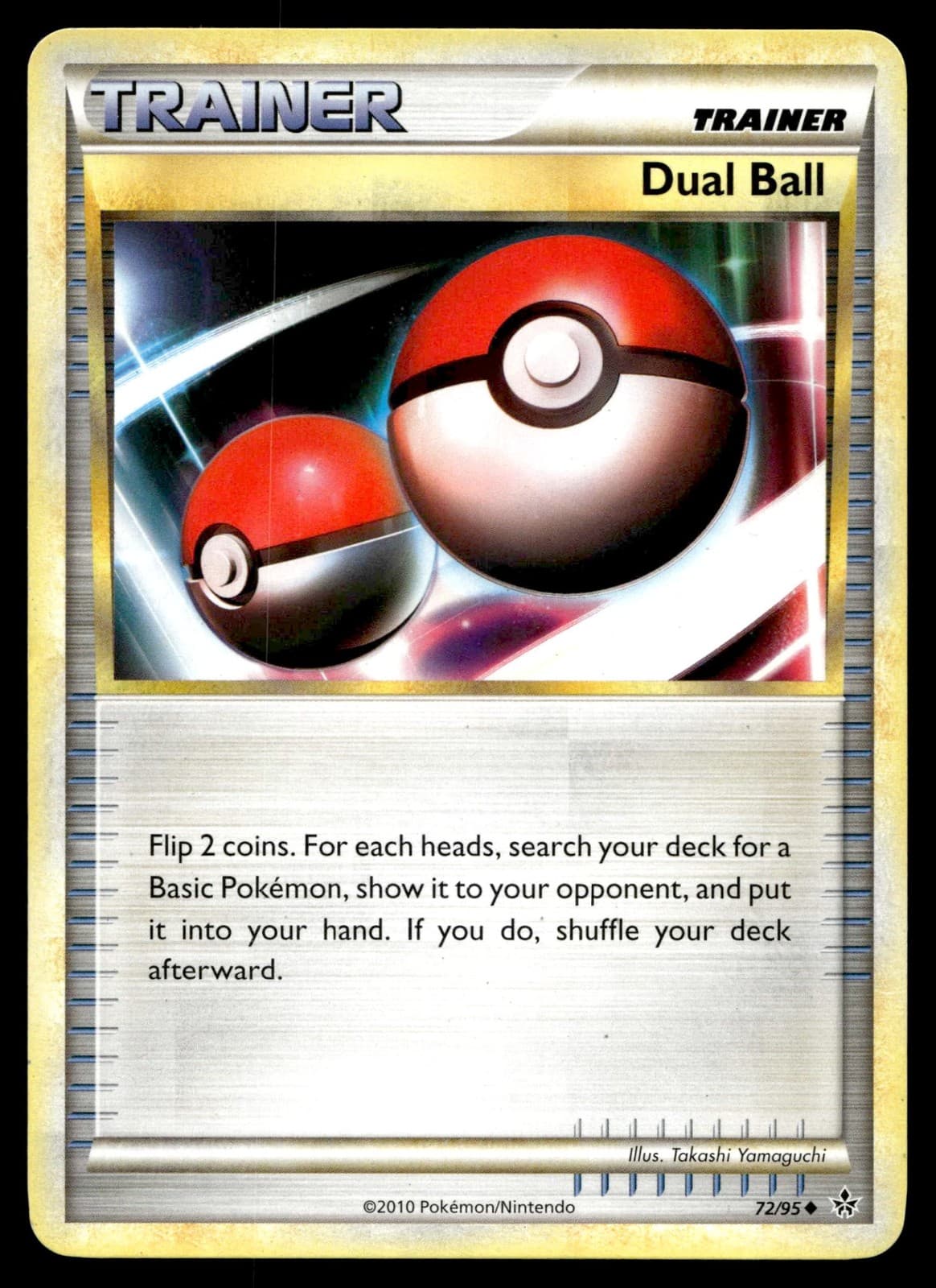 Dual Ball 72/95 - Pokemon Unleashed - MP