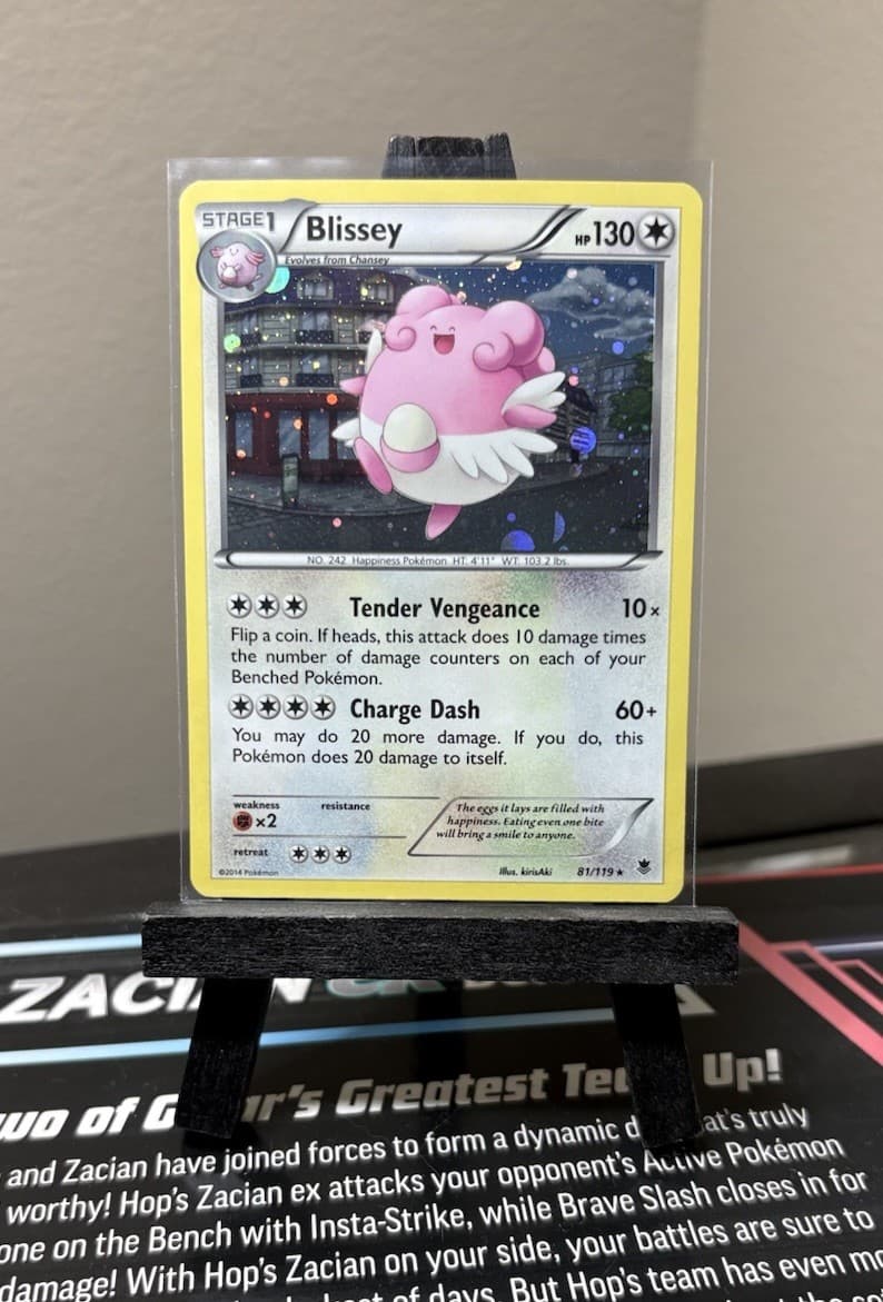 Blissey 81/119 Phantom Forces Cosmos Holo Rare Holo Pokemon Card NM