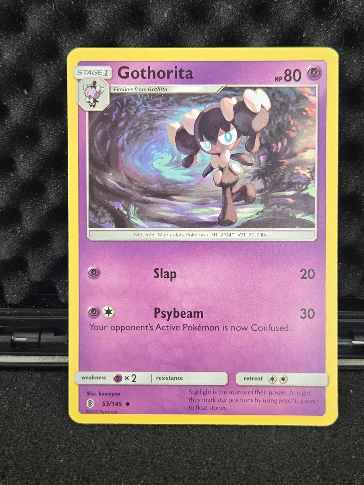 Gothorita 53/145 Uncommon Guardians Rising Pokemon Lightly Played
