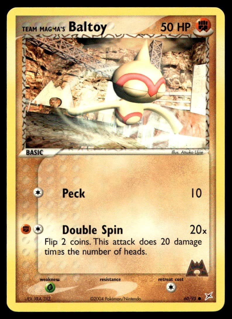 LP Team Magma's Baltoy [EX Team Magma vs Team Aqua 60/95] Common Pokemon TCG