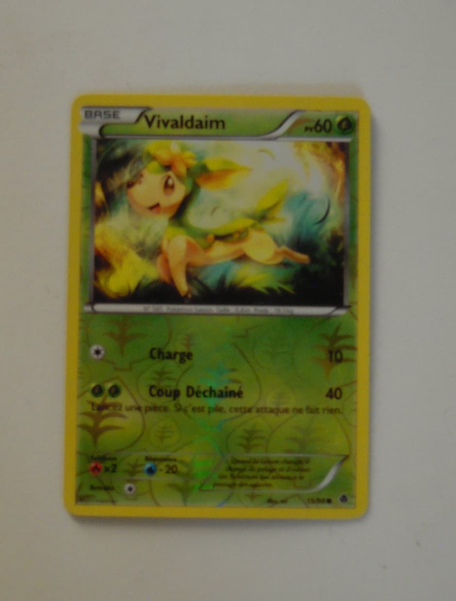 Carte Pokémon Vivaldaim 15/98 – NB Pouvoirs Émergents