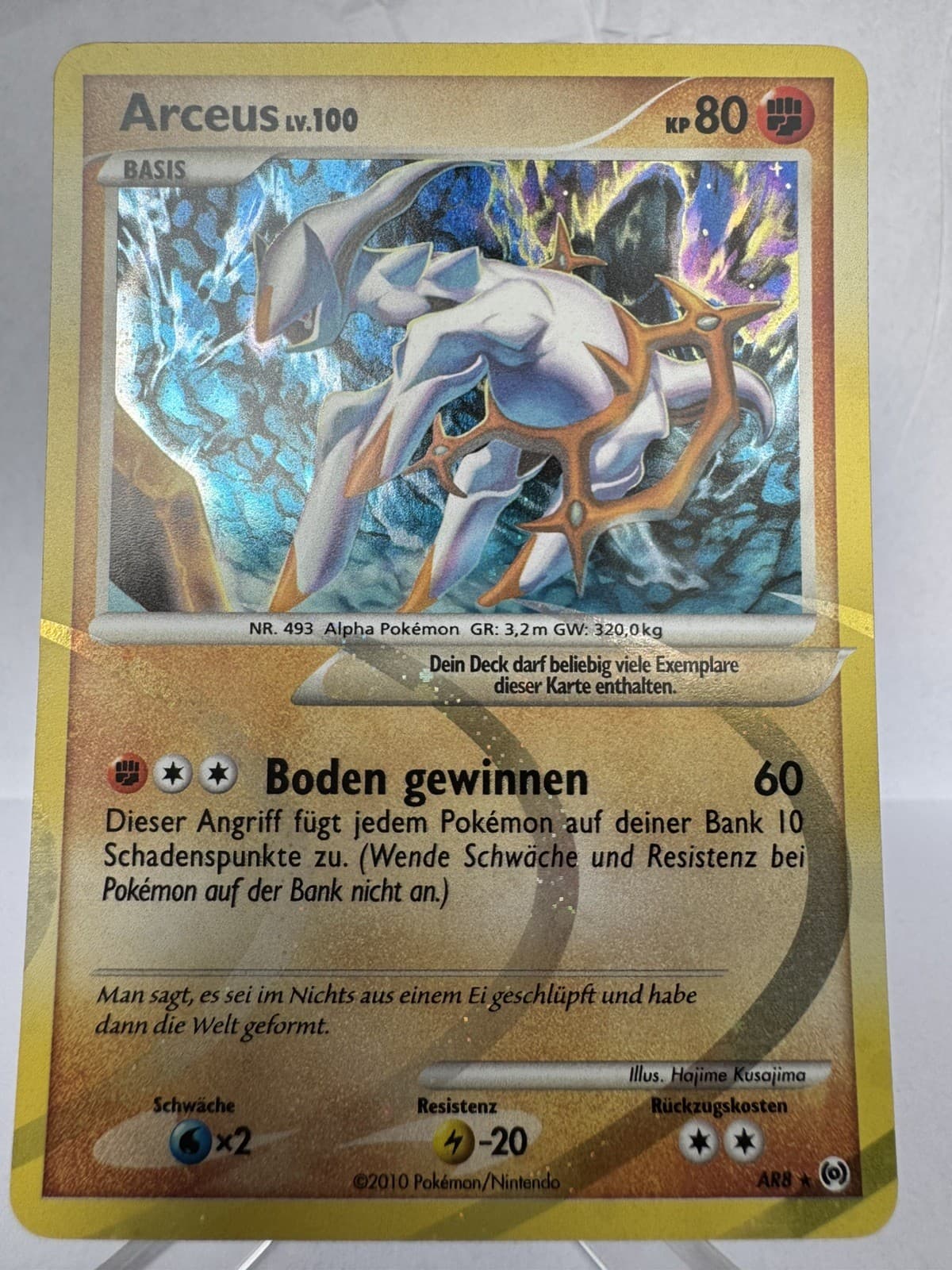 Arceus Lv.100 (AR AR8) Near Mint