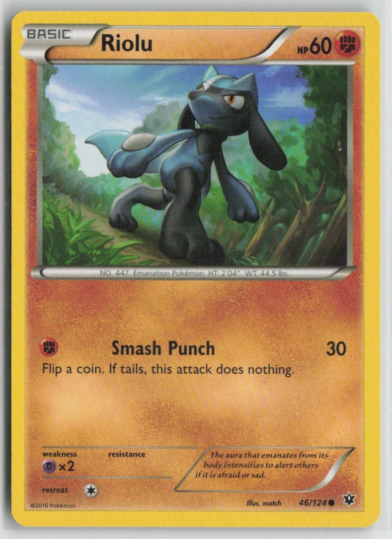 Riolu 46/124 Common Fates Collide Pokemon Lightly Played