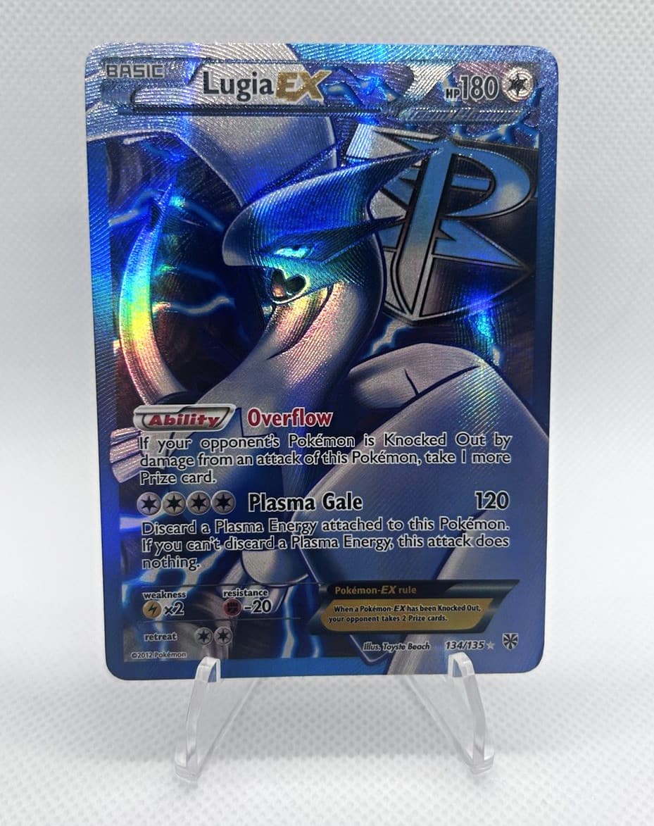 Lugia EX (Team Plasma) 134/135 XY: Plasma Storm Full Art Holo Ultra Rare