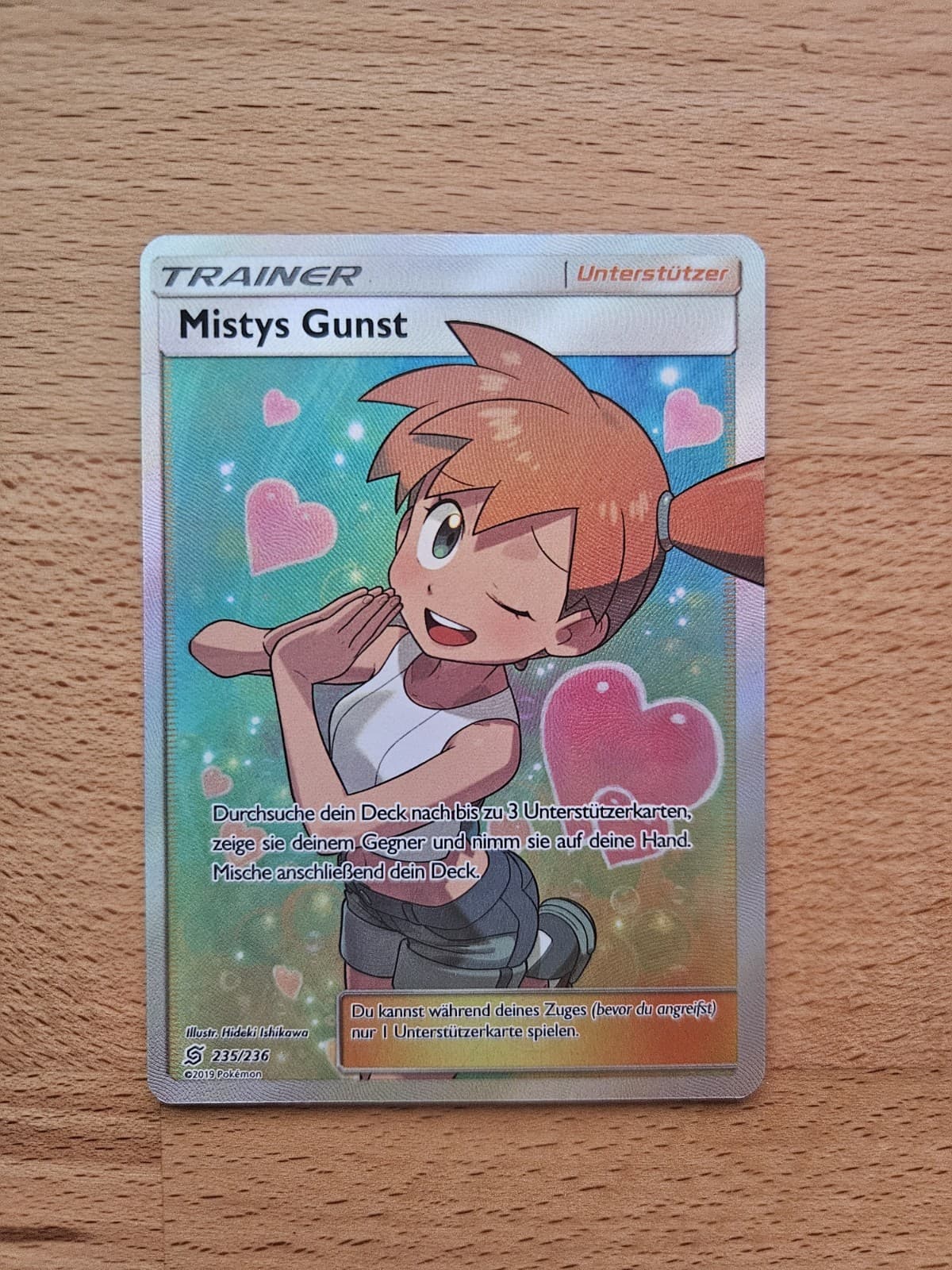 Mistys Gunst Full Art  235/236  Bund der Gleichgesinnten Deutsch Near Mint TCG