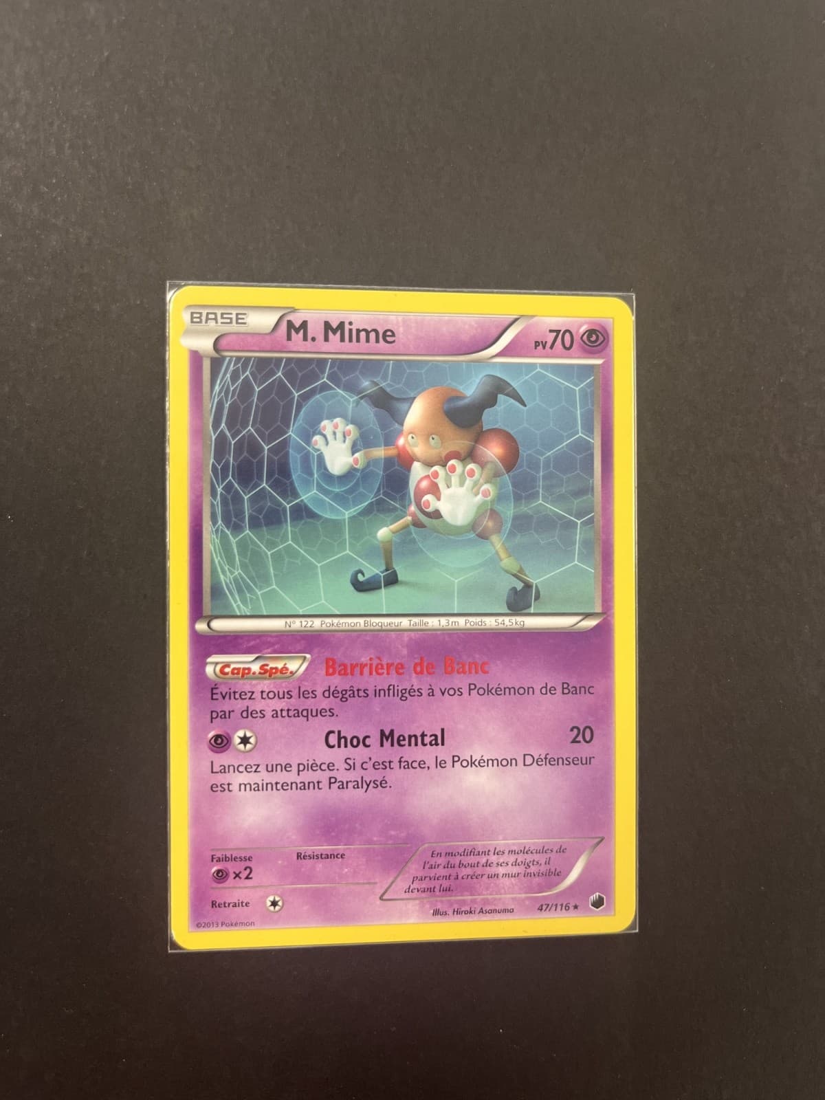 M. Mime 47/116 glaciation plasma